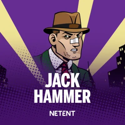 Jack Hammer — officiell spelgrafik från NetEnt